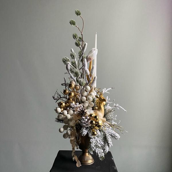 Новогодняя композиция "Luxury" размер M