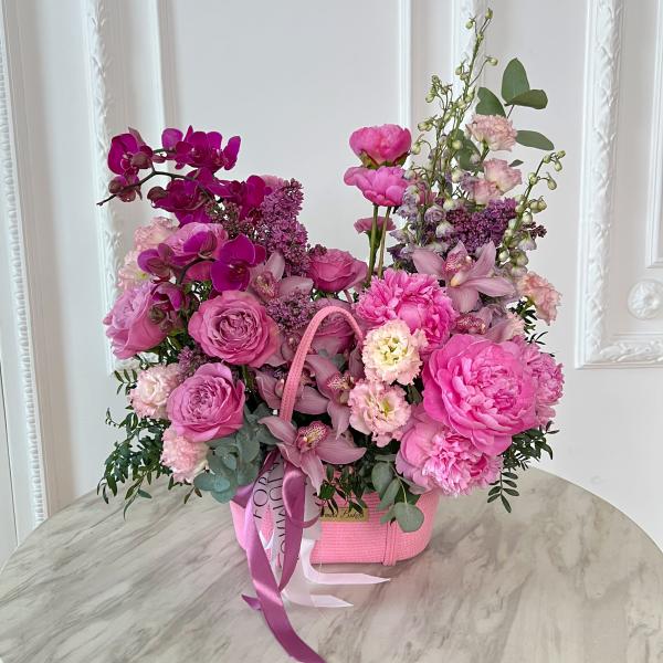 Корзина "Малиновый вечер"