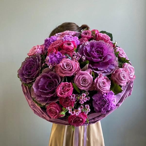 Букет "Ночная фиалка"