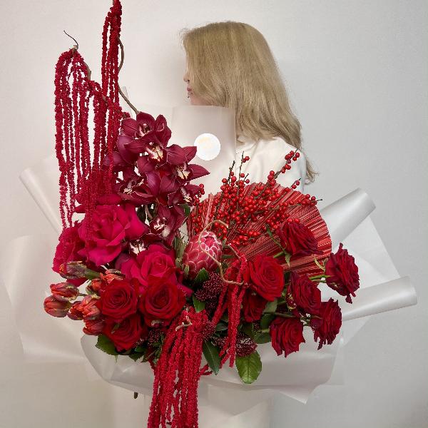 Букет "Бархатный вечер XL"