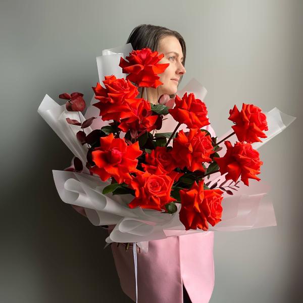 Букет 11 красных роз