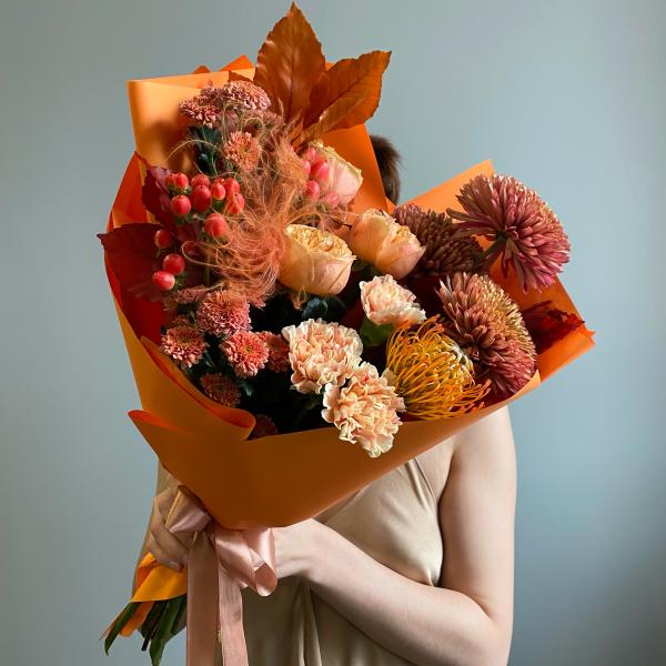 Букет "Теплый ноябрь"