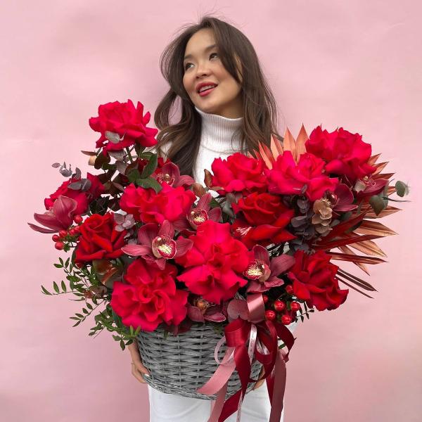 Композиция "Бархатная лента" М