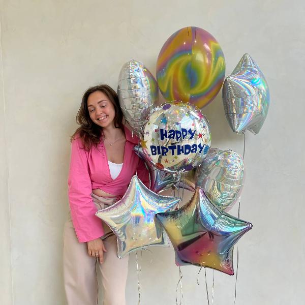 Сет "Сияние С Днем Рождения"