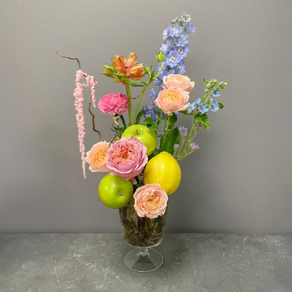 Интерьерная композиция с фруктами (S)