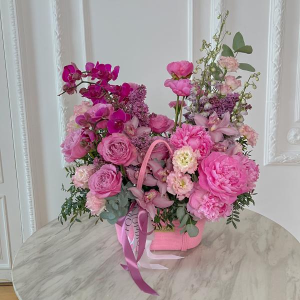 Корзина "Малиновый вечер"