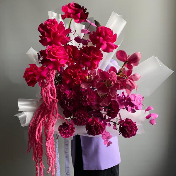 Букет "Тайны фуксии"